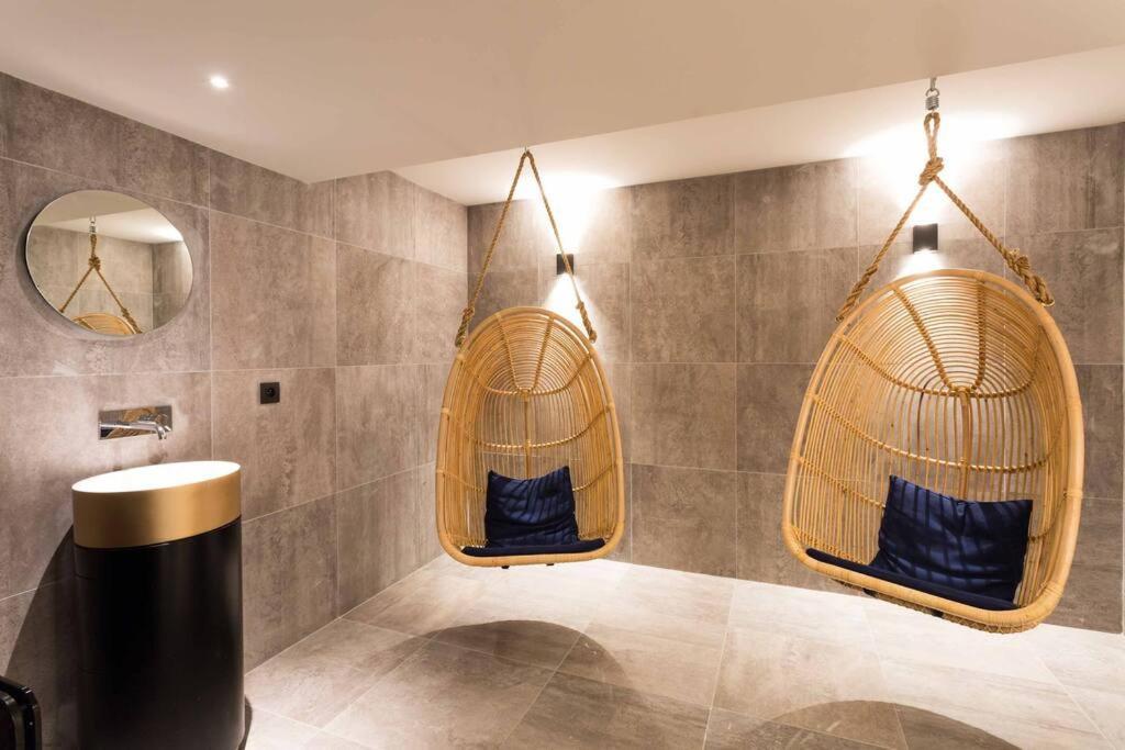 Modern 2Br 5* Pool Gym Spa Garage Mont-Blanc View Σαμονί Εξωτερικό φωτογραφία