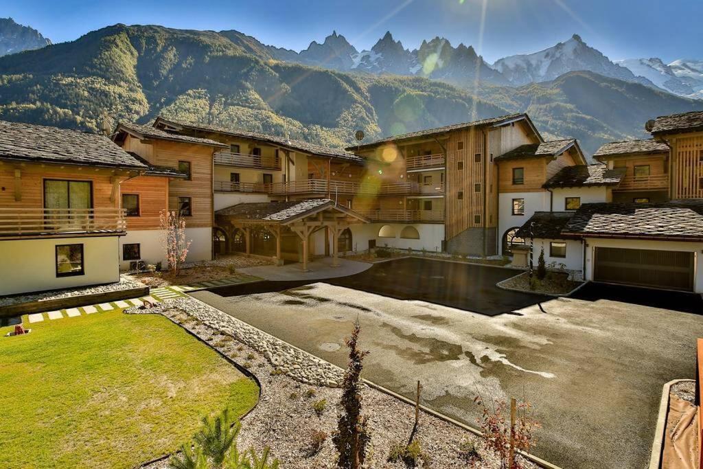 Modern 2Br 5* Pool Gym Spa Garage Mont-Blanc View Σαμονί Εξωτερικό φωτογραφία