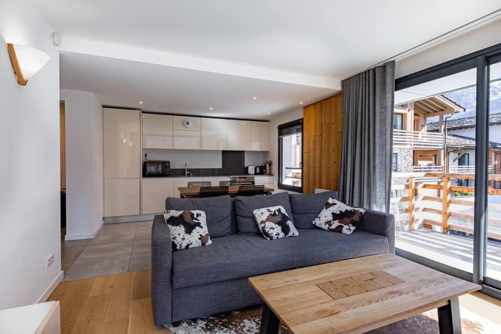 Modern 2Br 5* Pool Gym Spa Garage Mont-Blanc View Σαμονί Εξωτερικό φωτογραφία